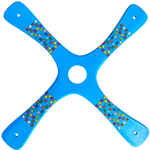 Competition Boomerang Blue Barcelona Boomerangs - Beginner throwers
