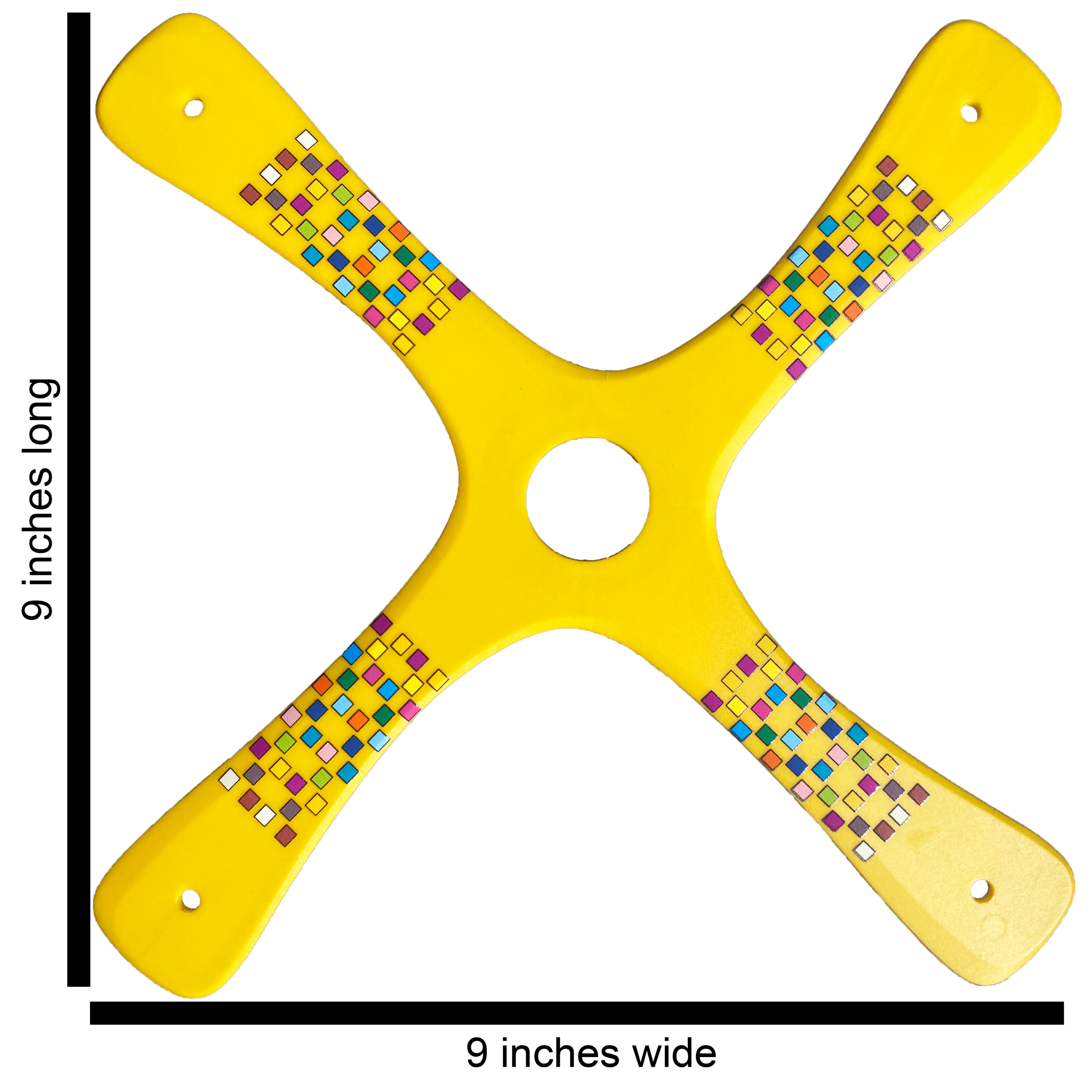 Competition boomerang - Yellow Barcelona Boomerangs. - Image 2