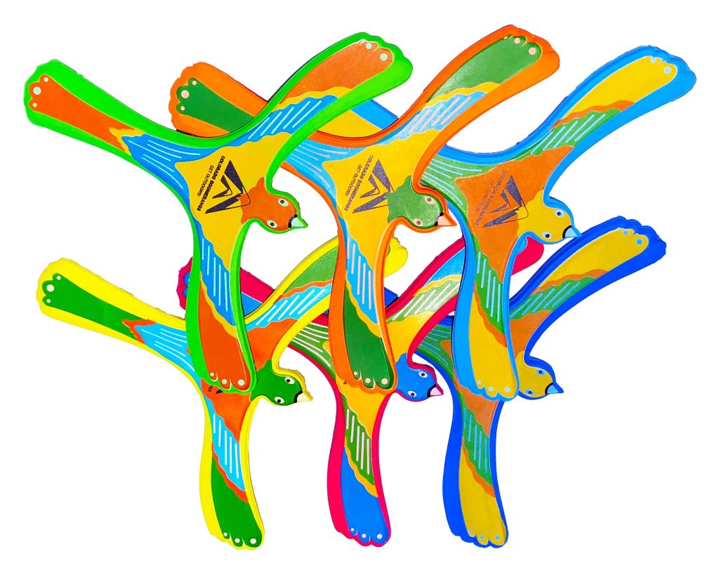 BirdRang Boomerang - Fun foam boomerangs for kids in the shape of a bird