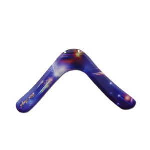 Blue Angel Space Boomerang! Real Australian boomerang with outer space art