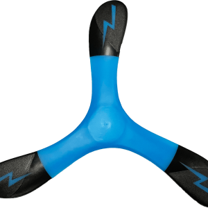 Blue Bolt Boomerang - Light and Fast Boomerangs for Hobby Throwers