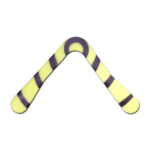 Bullseye Boomerang - Small plastic boomerangs for kids