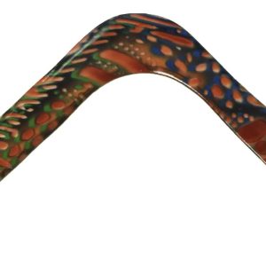 Hummingbird Australian Art Design Boomerang - Hand crafted in Australia