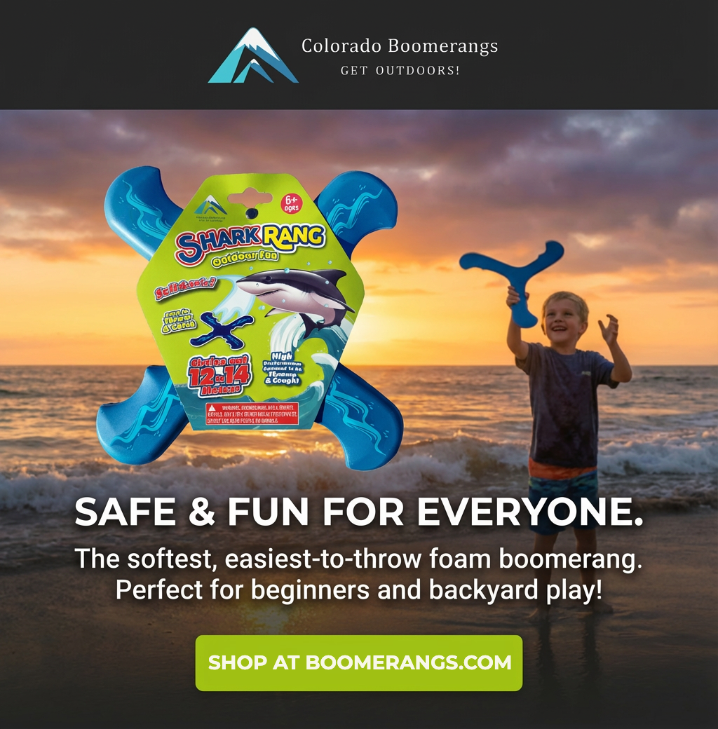 Shark Rang Boomerangs - Retail Boomerang Pack - Soft and Safe boomerangs for kids - Image 3