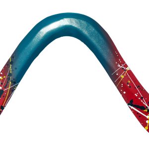 Lazy Hook Boomerangs - Hand crafted wooden boomerang - 45-50 yard flight path