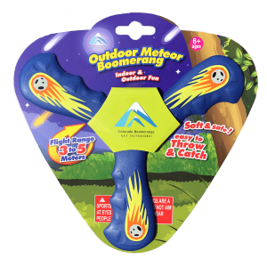 Meteor Boomerang - Right Handed Foam boomerangs for kids as young as 6.