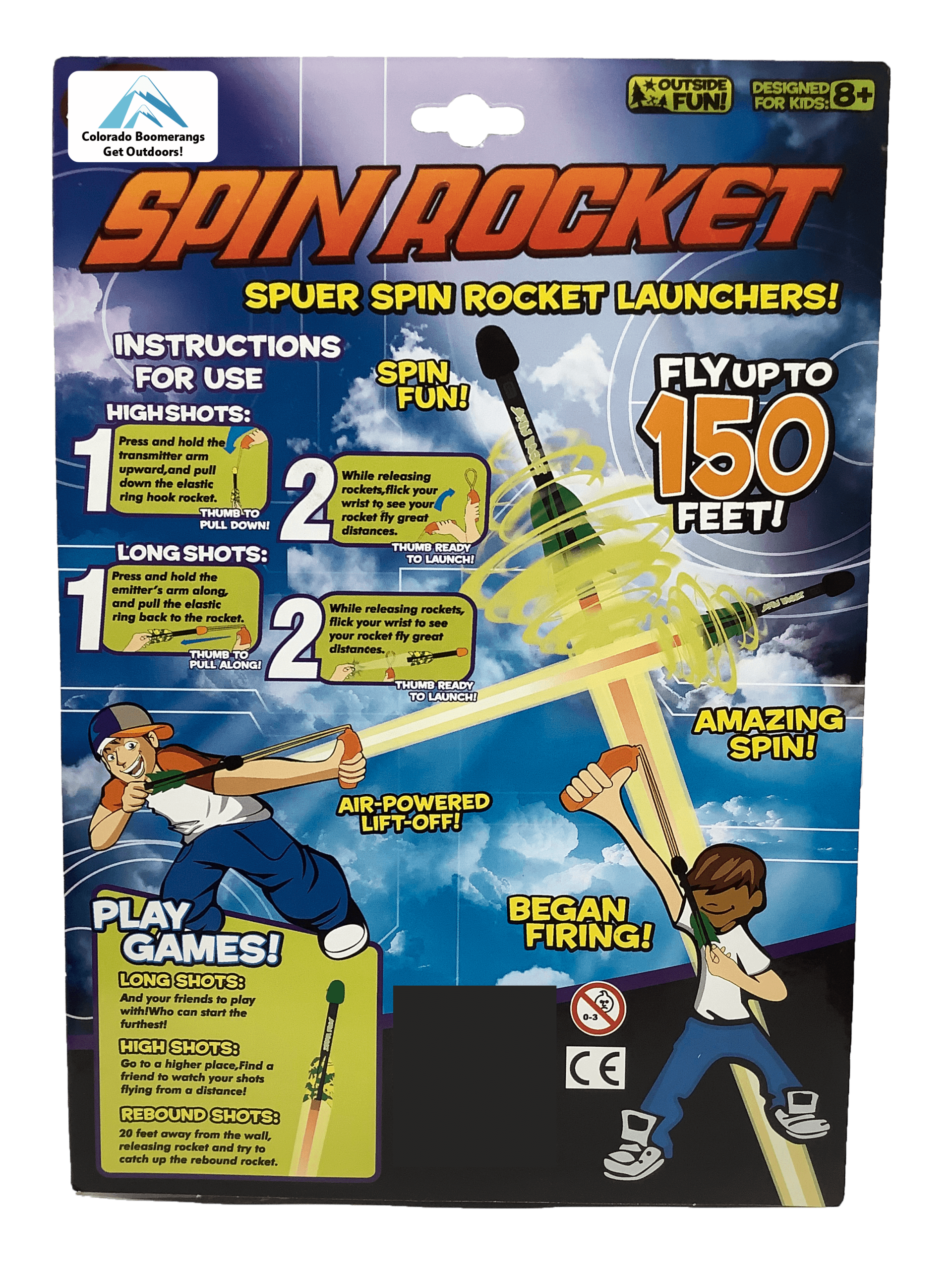 Spin Rockets - amazing spin as they climb in the air! - Image 2