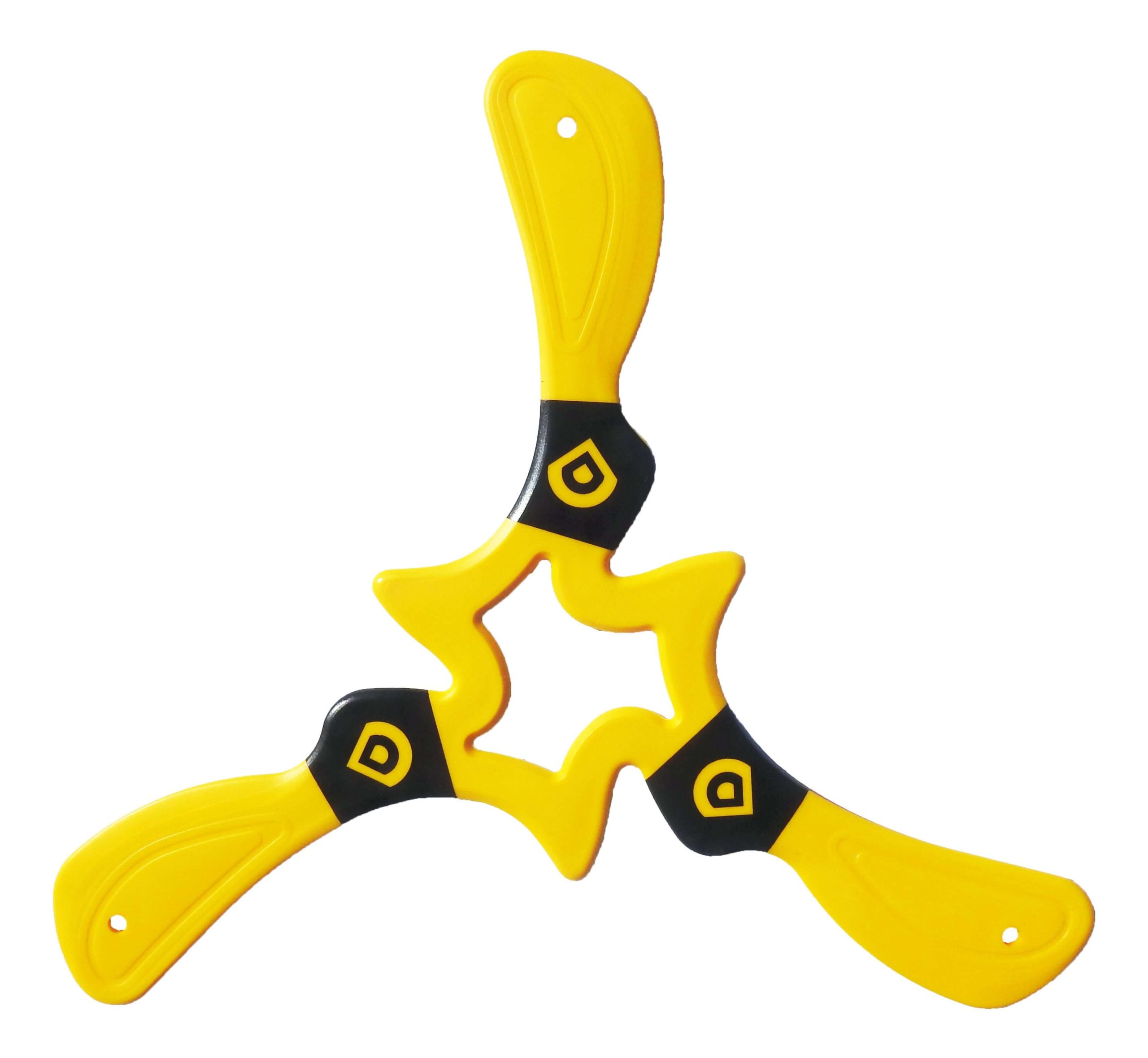 Asaki Boomerangs - Unique plastic boomerang design from Europe
