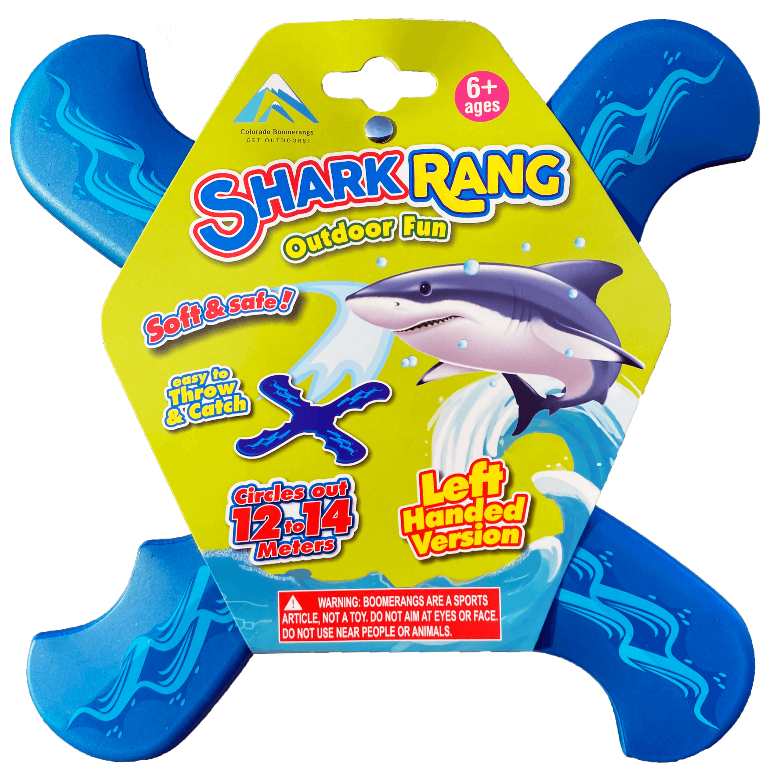 Shark Rang Boomerangs - Retail Boomerang Pack - Soft and Safe boomerangs for kids - Image 6